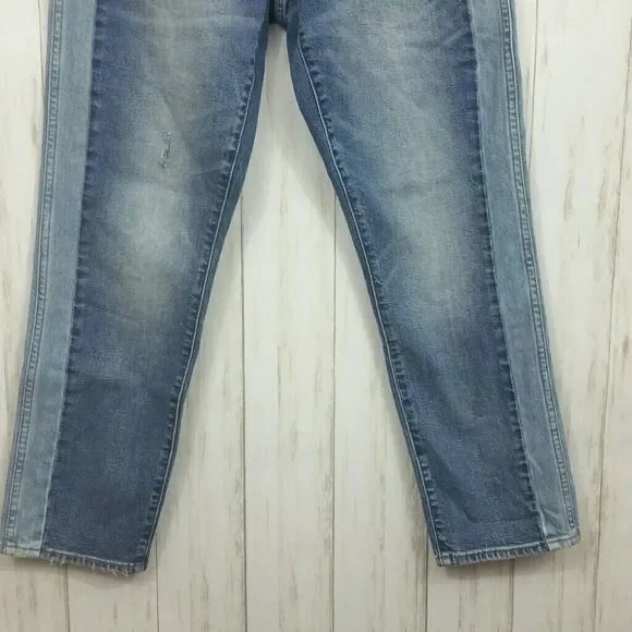 Madewell Cruiser Straight Pieced Jeans Rare Size 27